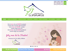 Tablet Screenshot of corporacionsuperarse.org